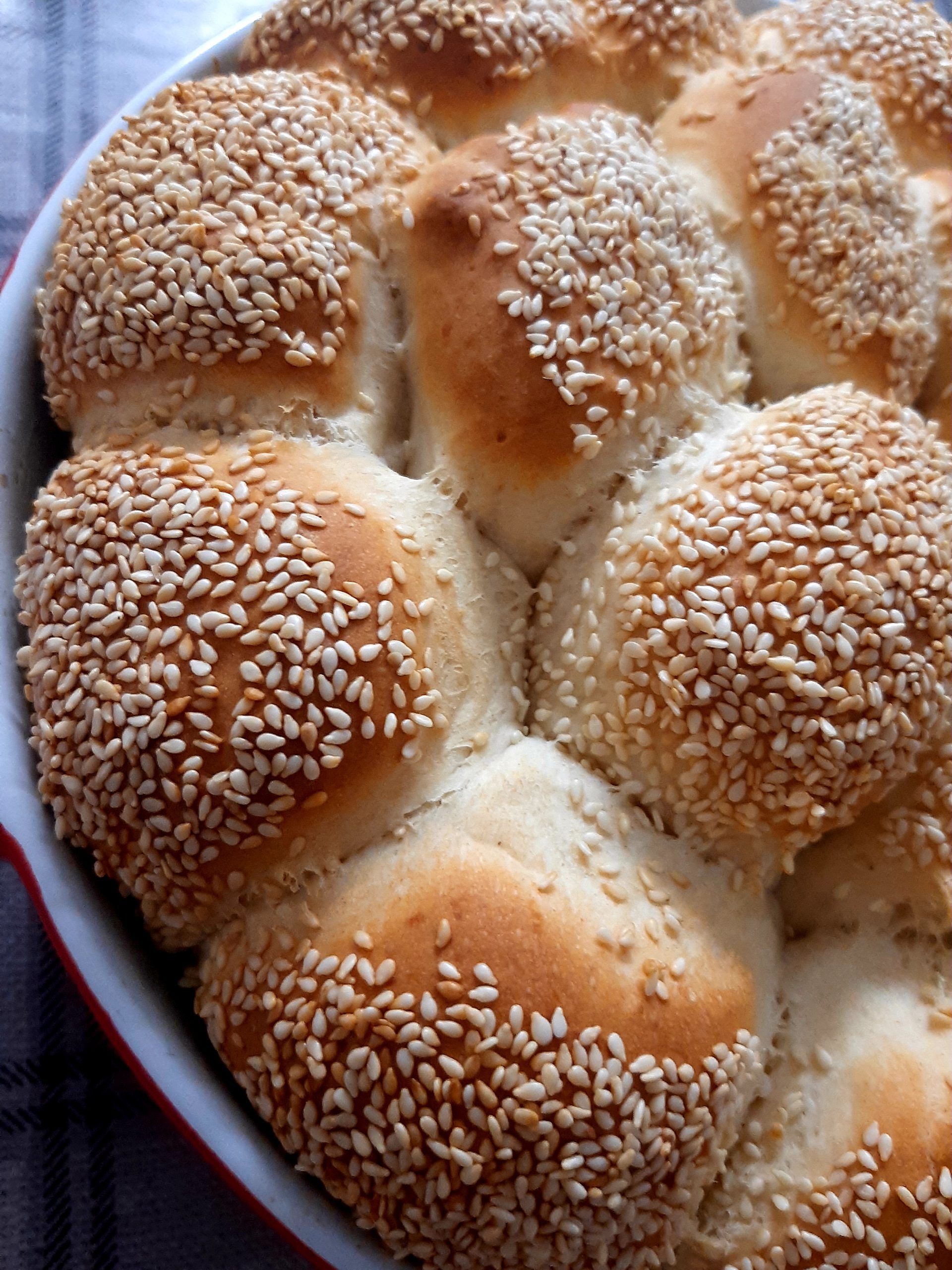 חלת תלישה בסגנון בייגלה